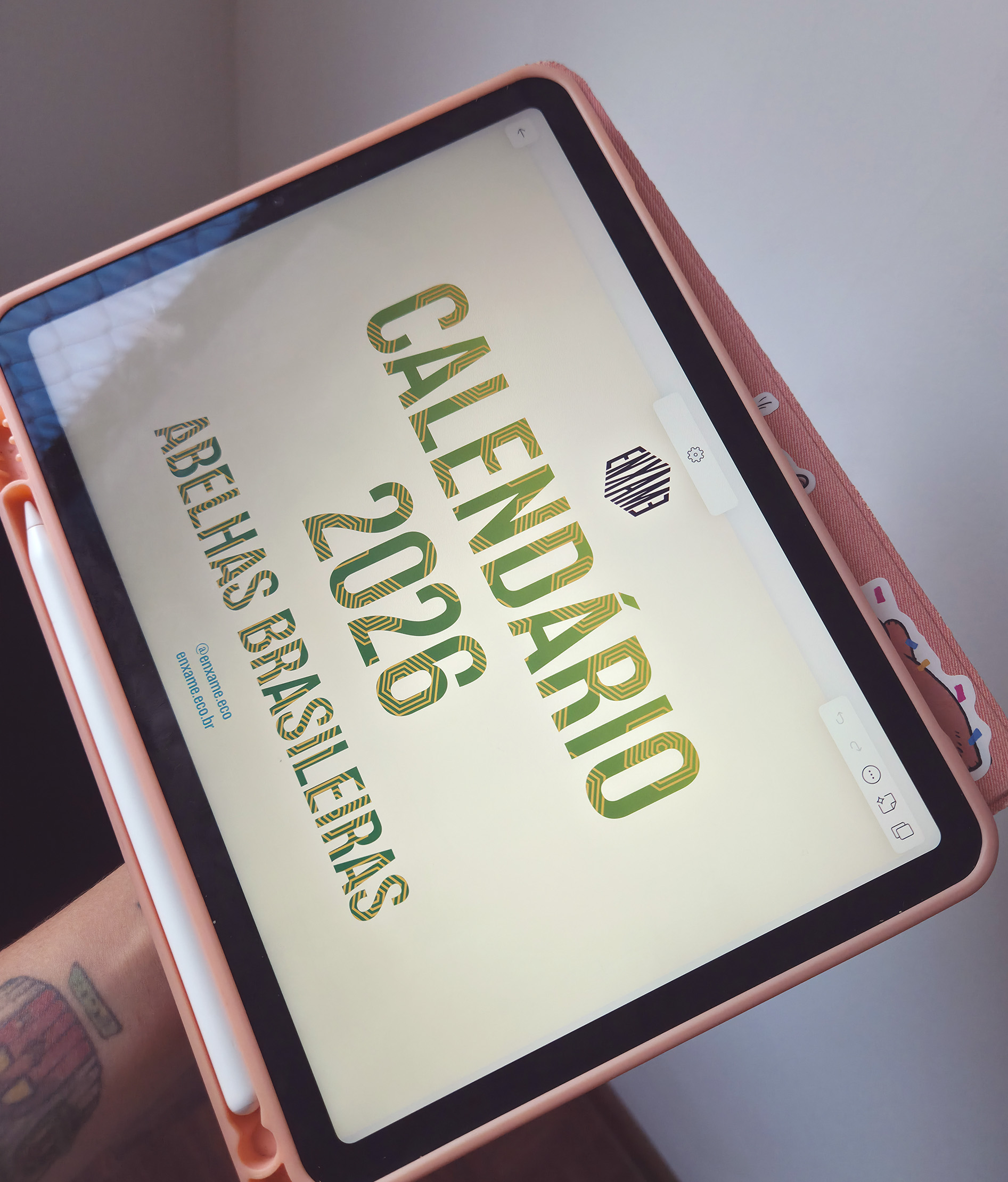 Calendário 2026: Abelhas Brasileiras (digital) - Imagem 2