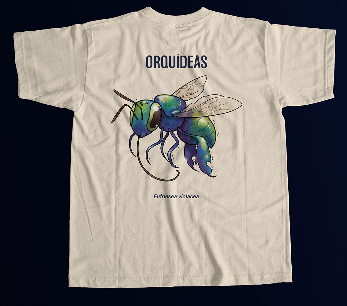 Abelha das Orquídeas: Eufrisea violacea